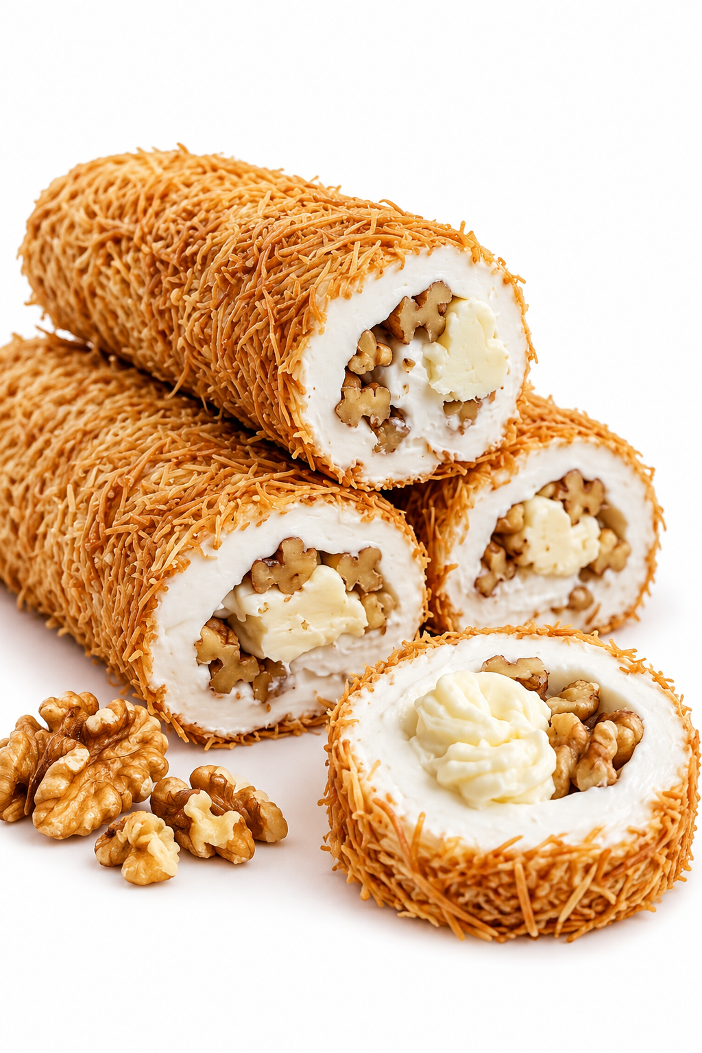 Special Kadayıflı Kaymaklı Cevizli Lokum